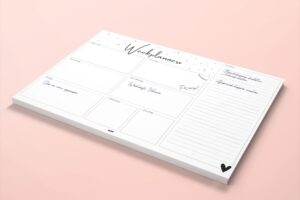 Alternative view of Weekplanner - A4