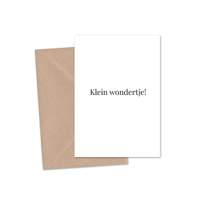 Kaart | 'Klein wondertje'