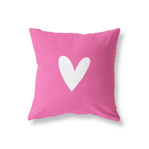 Kussen - Hart roze
