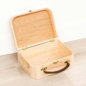 Alternative view of Houten Speelgoedkoffer Dinosaurus - Gepersonaliseerd - gravering